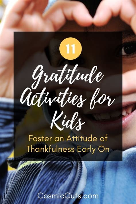 Cultivating Gratitude in Kids: Activities to Foster a Sense of Thankfulness