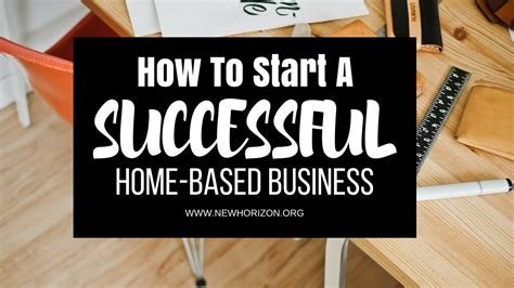 How to Start a Successful Home-Based Business: Tips and Tricks