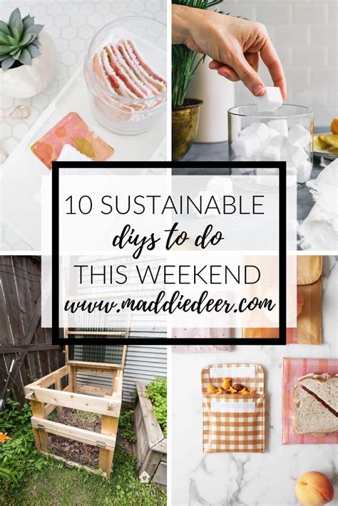 10 DIY Ideas for Sustainable Living
