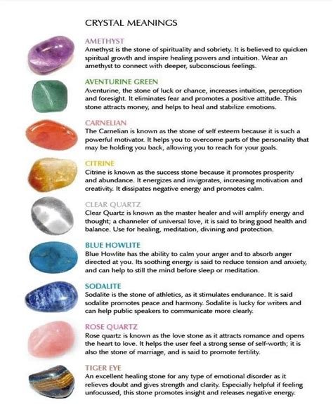 The Healing Power of Crystals and Gemstones: Using Energy Balance for Wellness